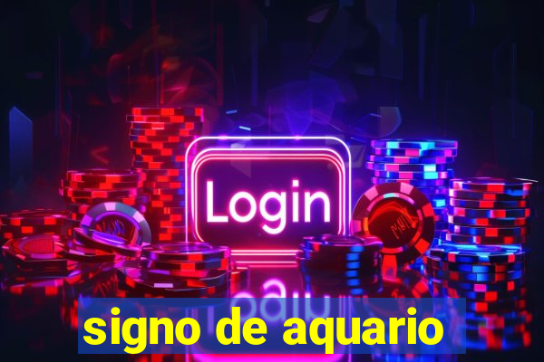 signo de aquario